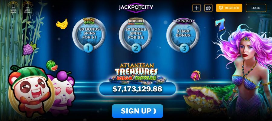 Jackpot City $1 Deposit Bonus